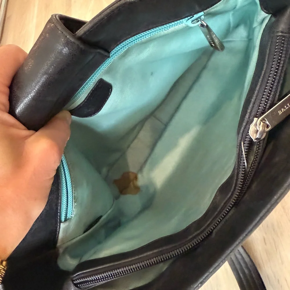 Bally Italian Quilted Leather Tote - Picture 11 of 16